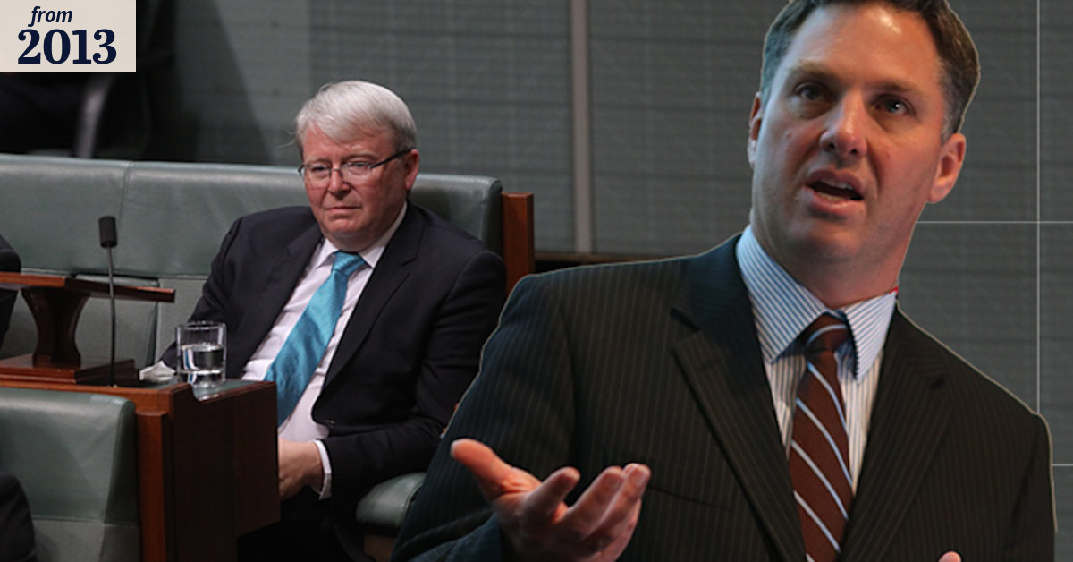 'Time for Rudd to be lionised'