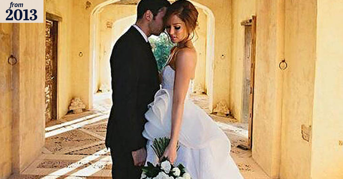 Erin McNaught marries Example