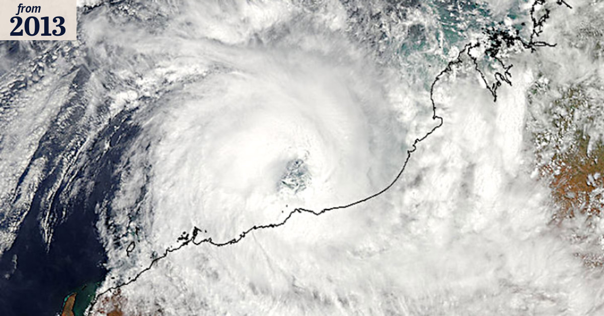 Cyclone Rusty footage emerges on YouTube
