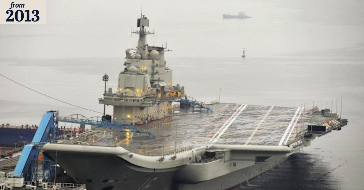 China makes US Navy ship change course