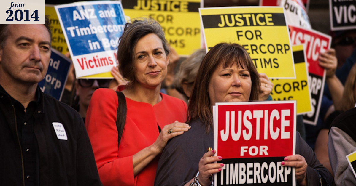 'We're bleeding': Timbercorp victims call on ANZ as writs fly and debts ...