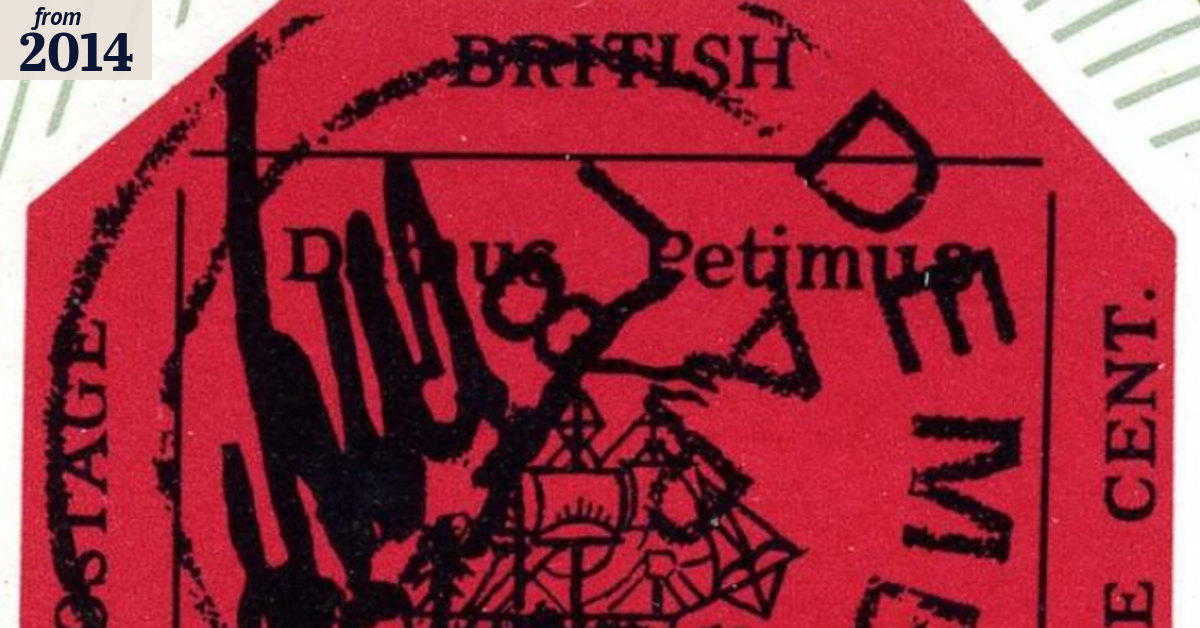 Red-letter day for most expensive stamp