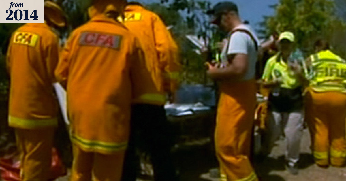 Warrandyte bushfire: how locals helped fight blaze