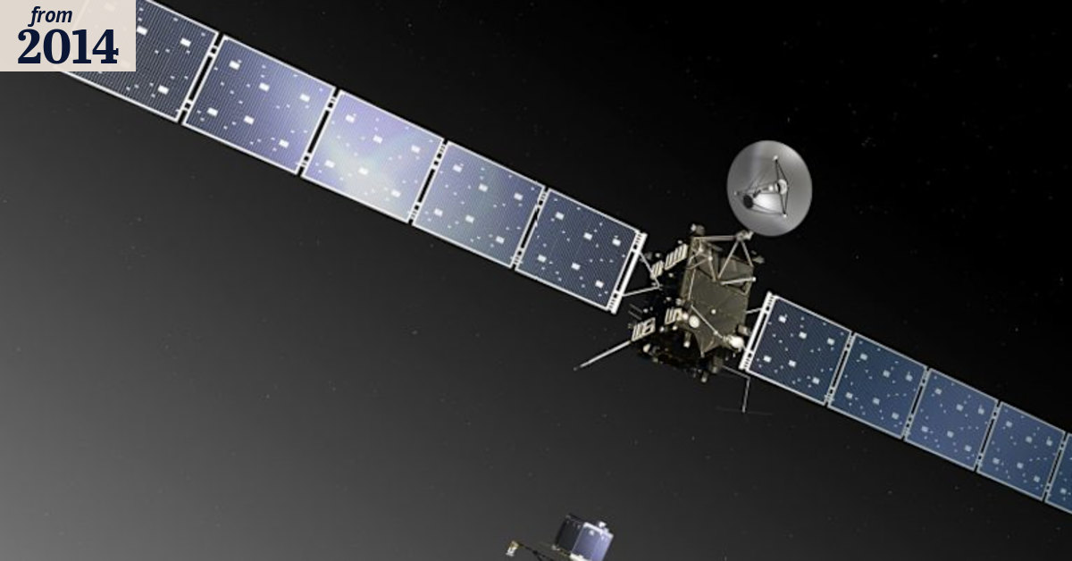 ESA's comet-chasing spacecraft Rosetta nears target