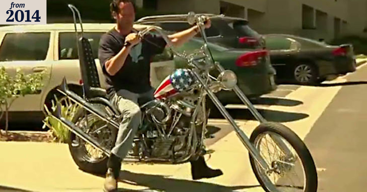 Bike from 'Easy Rider' up for auction