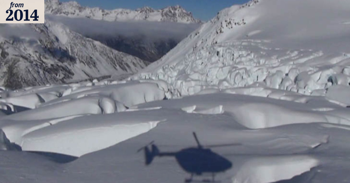 Rescue vision from Mt Cook