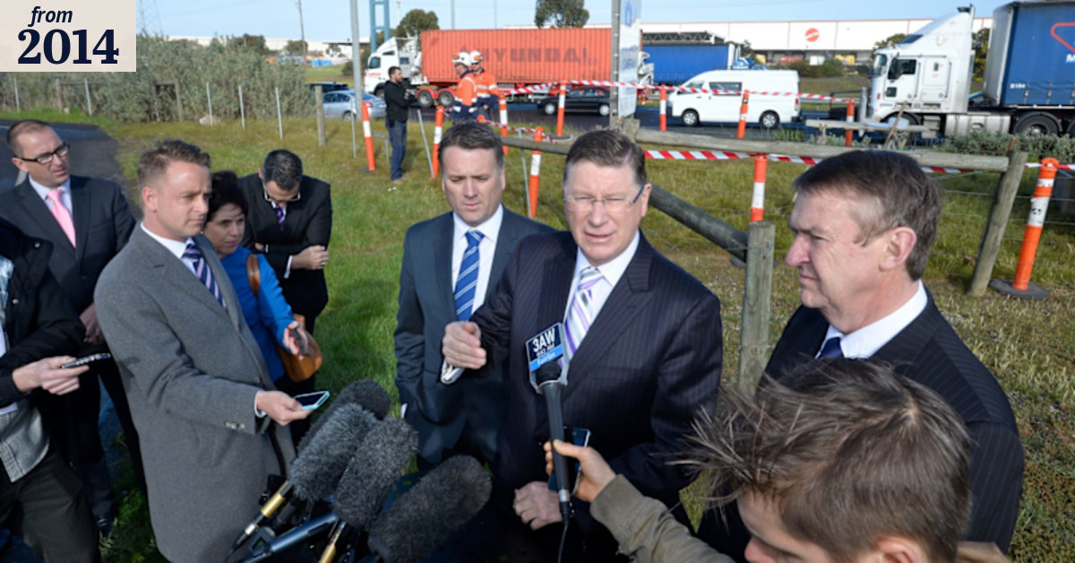 Analysis: Why the East West Link proved such a hard sell