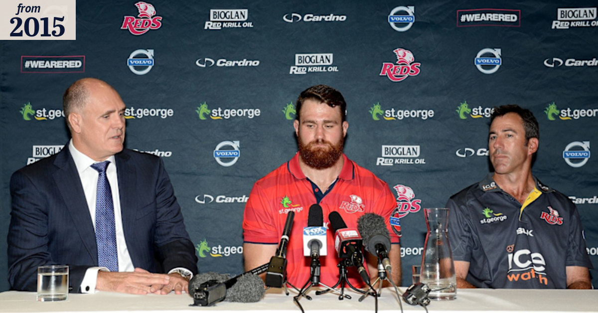 Queensland Reds powerbrokers Rod McCall and Jim Carmichael in firing ...
