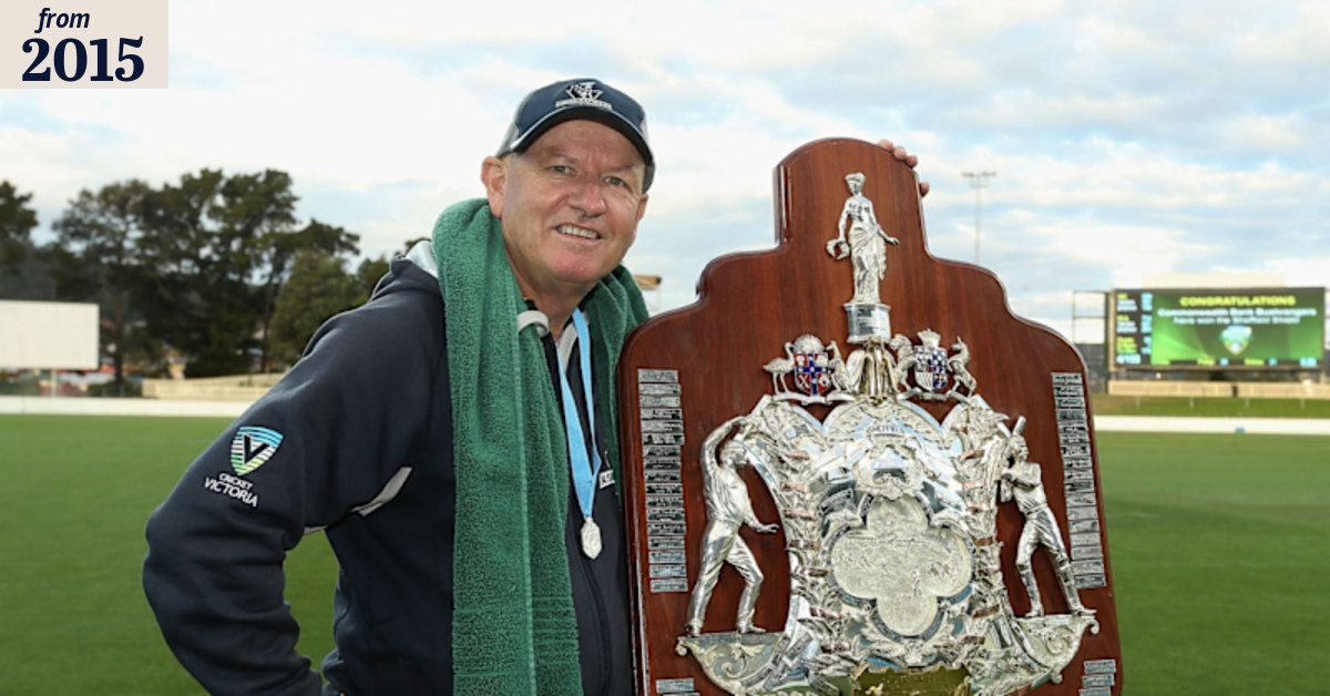 Former Victoria coach Greg Shipperd still processing decision taken to ...