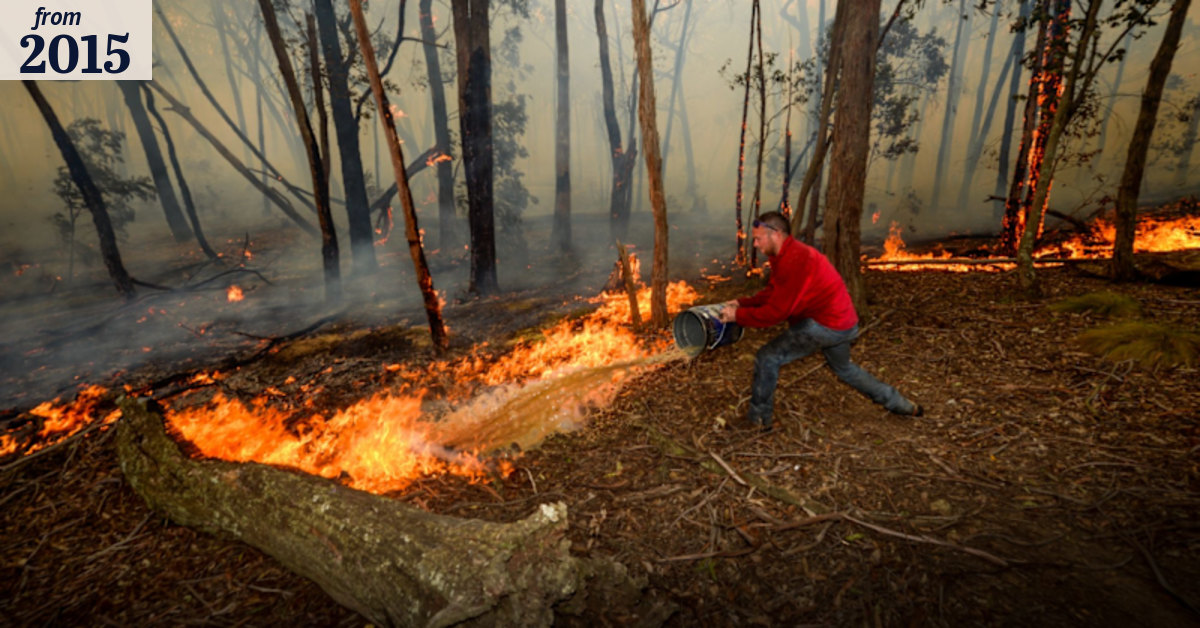 Fighting fire with fire: sometimes it goes wrong