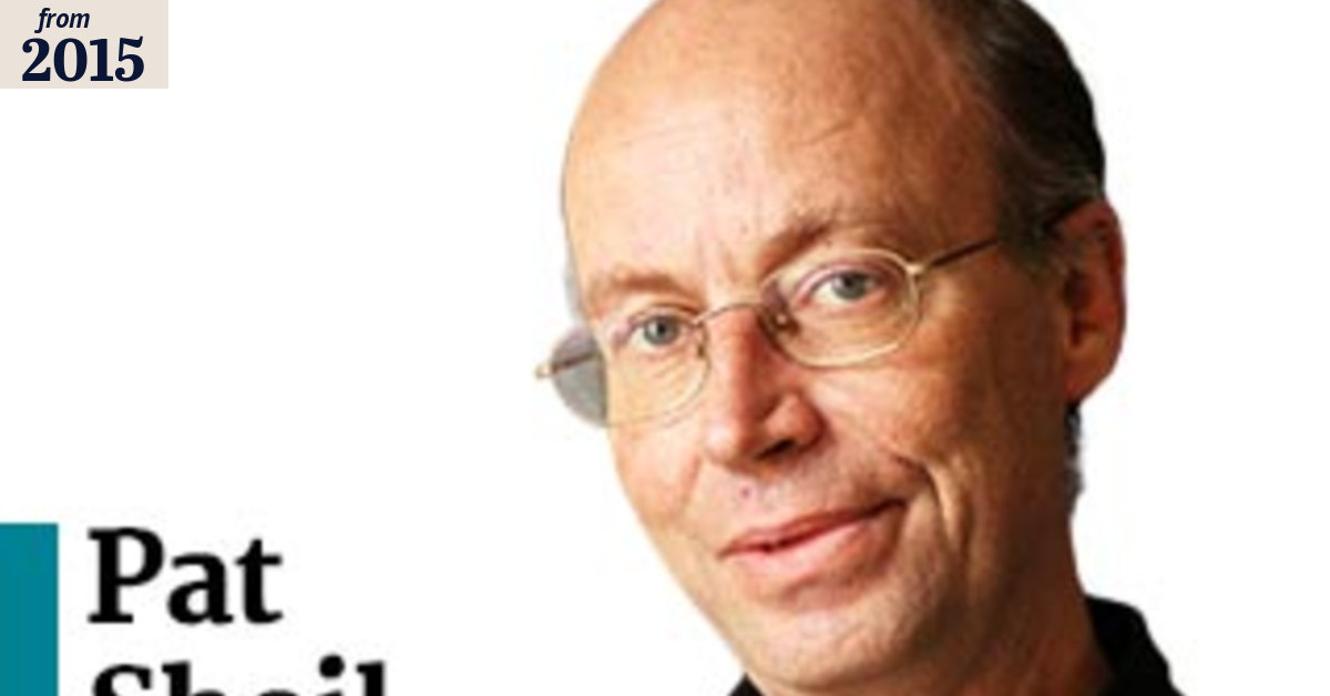 What I didn't tell my mother: Pat Sheil
