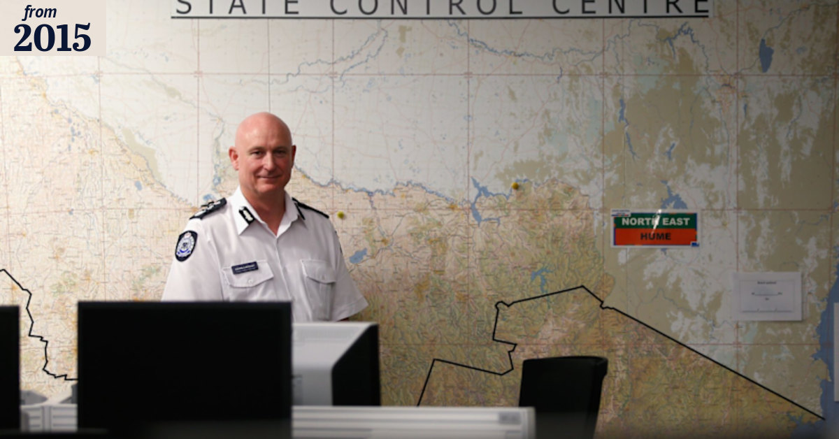 Victoria's State Fire Control Centre on high alert