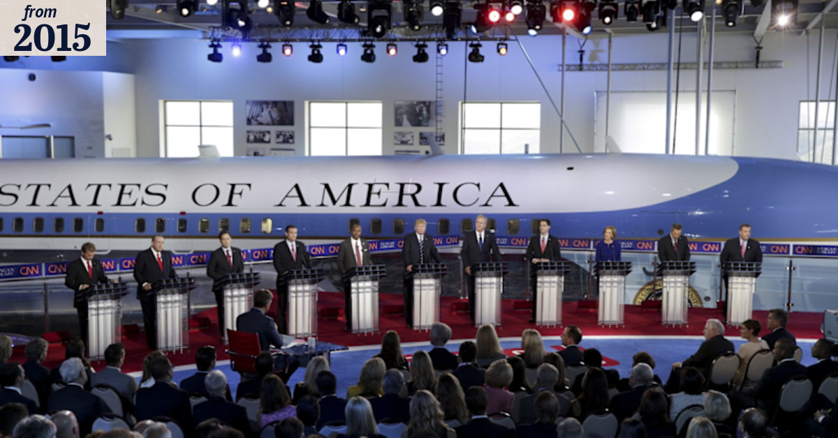 It ain't pretty: Republican candidates go after Trump