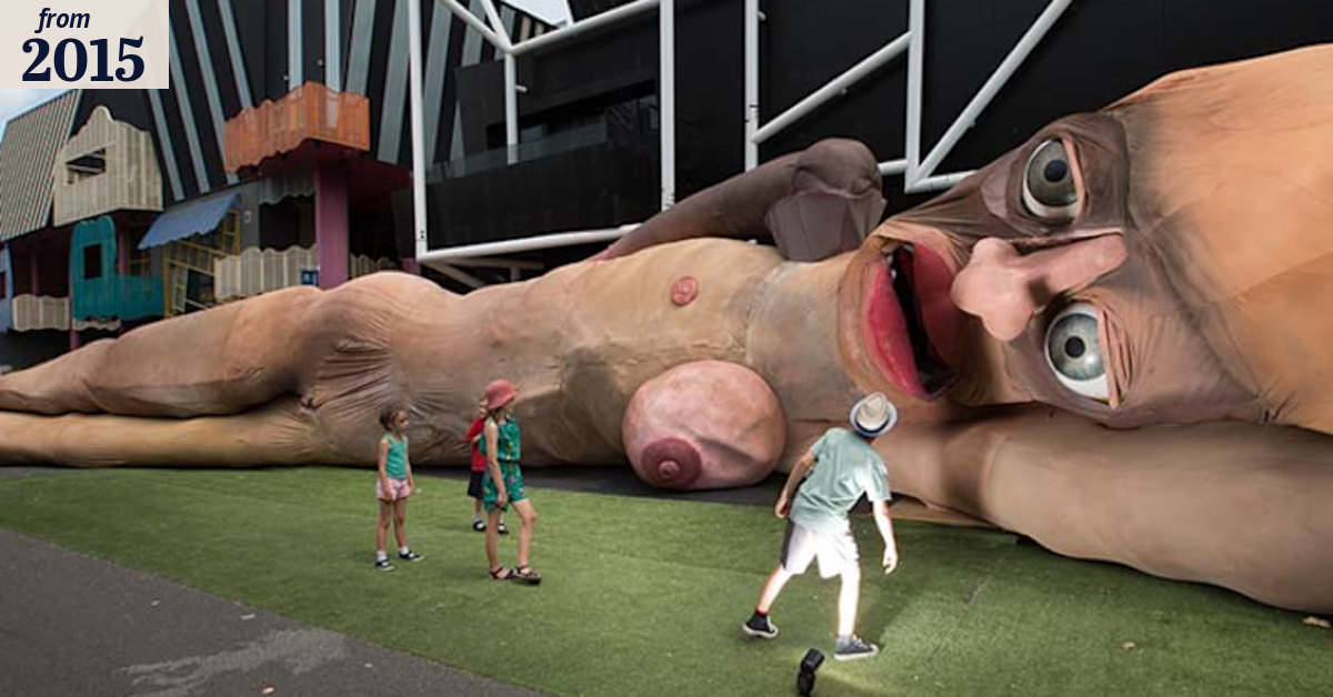 Massive creepy puppet goes for world record