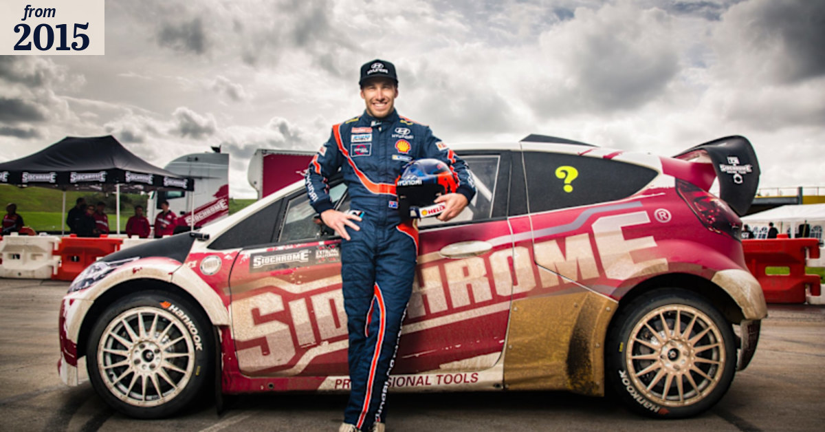 World Rally ace Chris Atkinson backs Extreme Rallycross