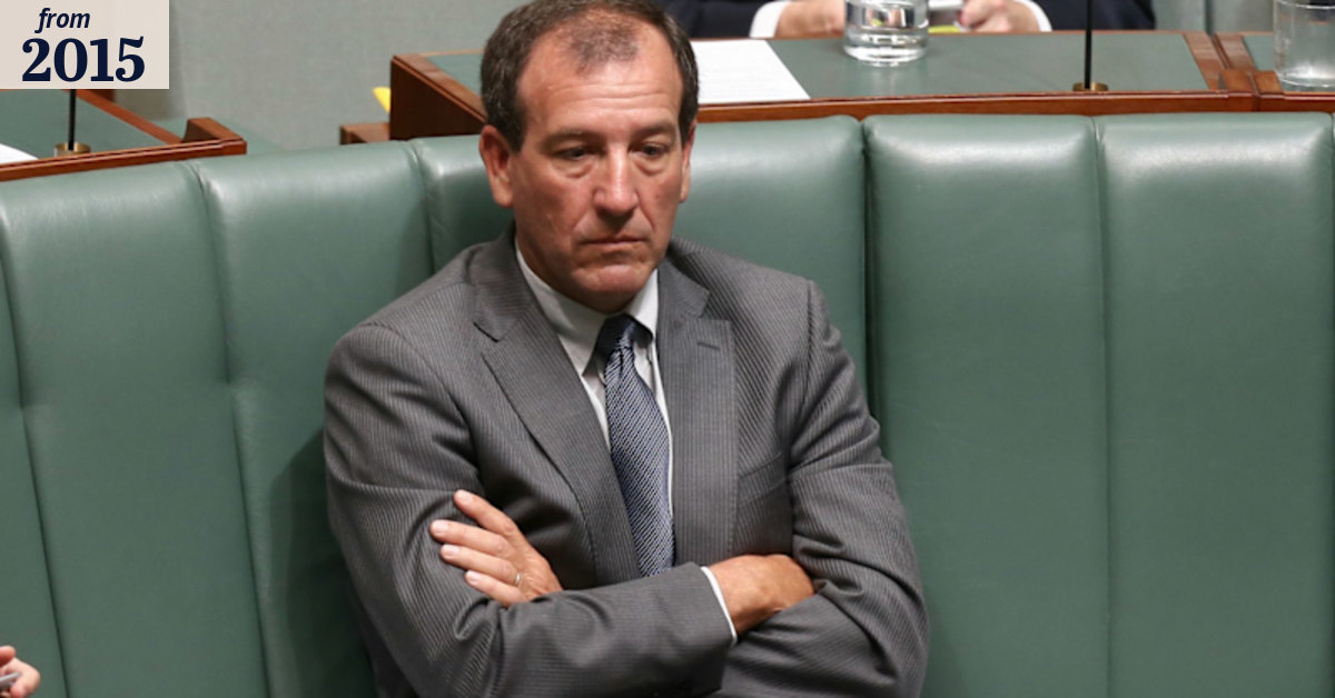 The rise and fall of Mal Brough