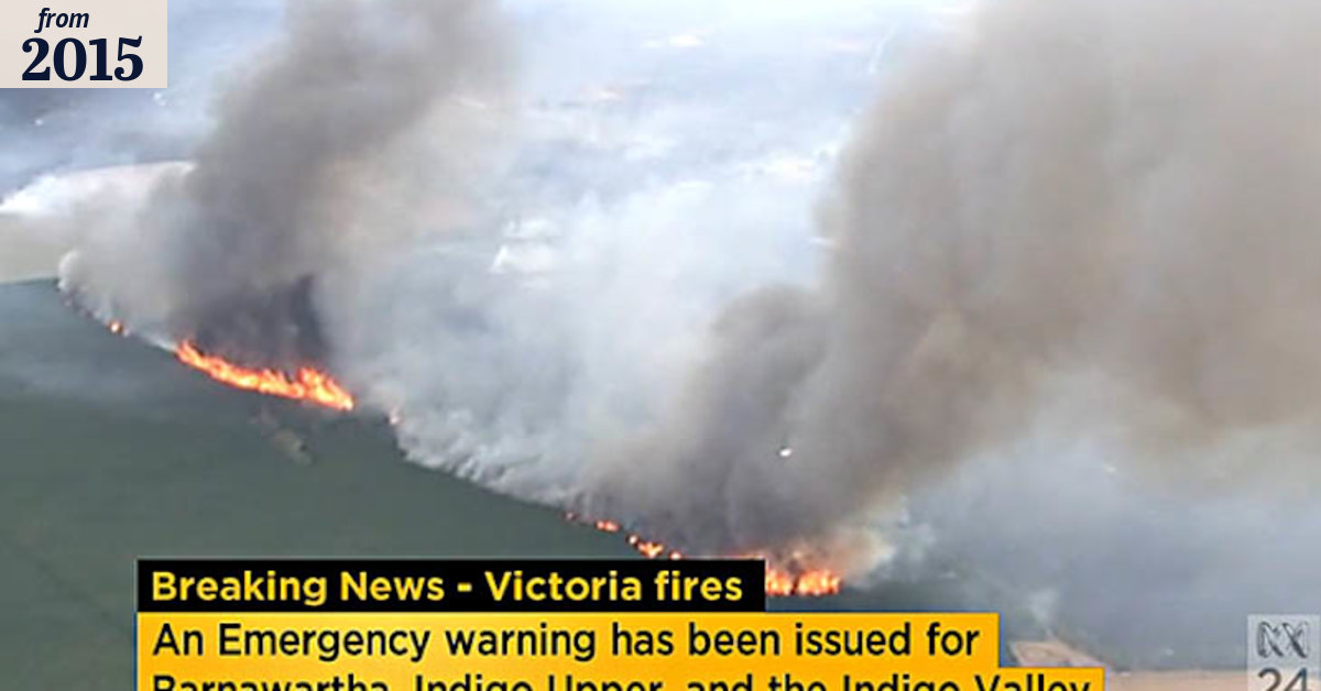 Victoria on high fire alert as winds change