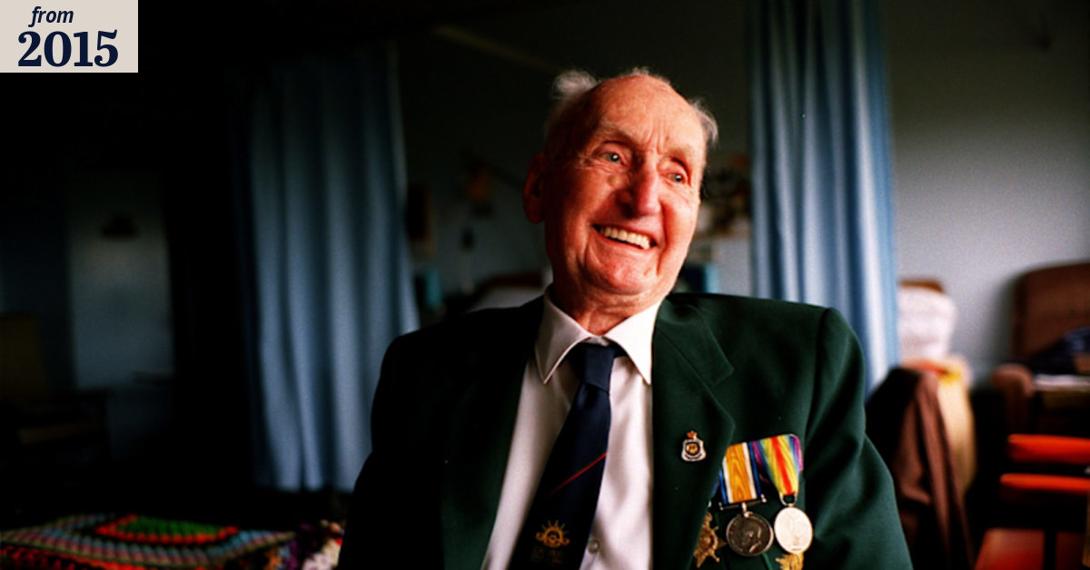 Gallipoli 100 years, the veterans: Ted Matthews