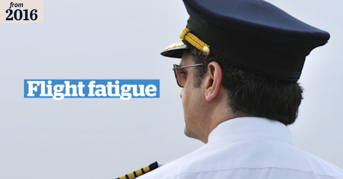 Tired pilots struggle through Australia's fatiguing flights