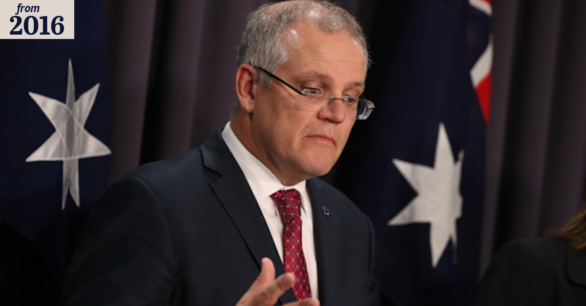 ScoMo's challenge to Labor