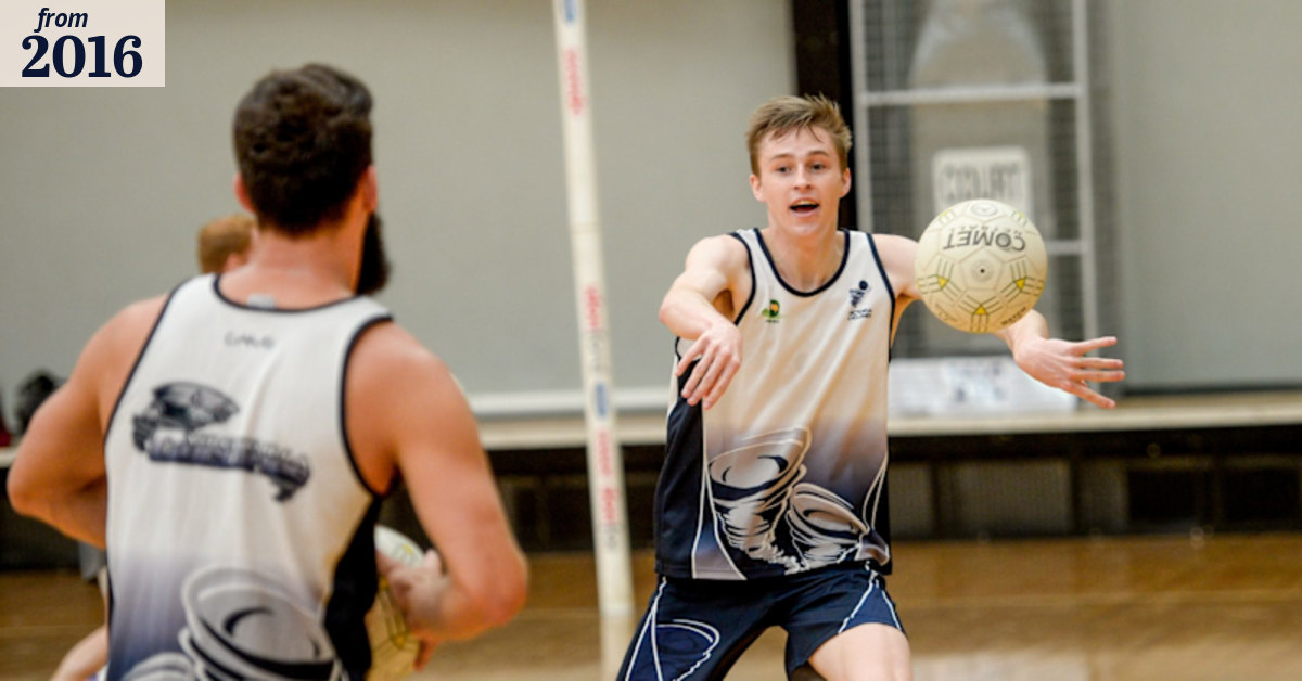 Men's netball becoming a serious (but unpaid) sport