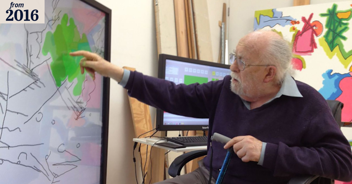Artist gave up career to teach a computer to paint