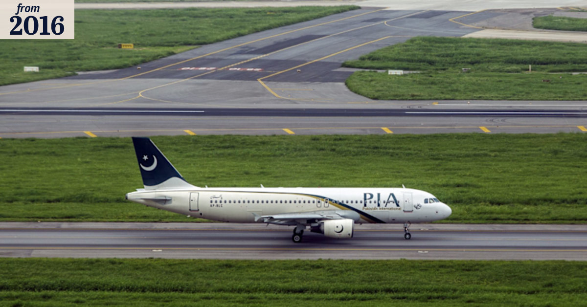 PK661: Pakistan plane crashes with more than 40 people on board, police say
