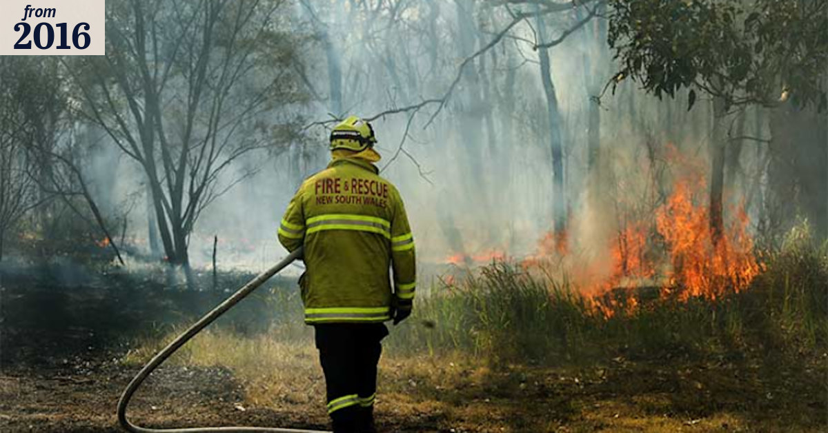 Bushfires burn out of control in NSW