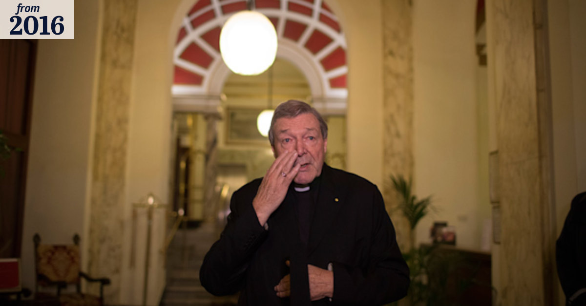 Pell denies any misconduct