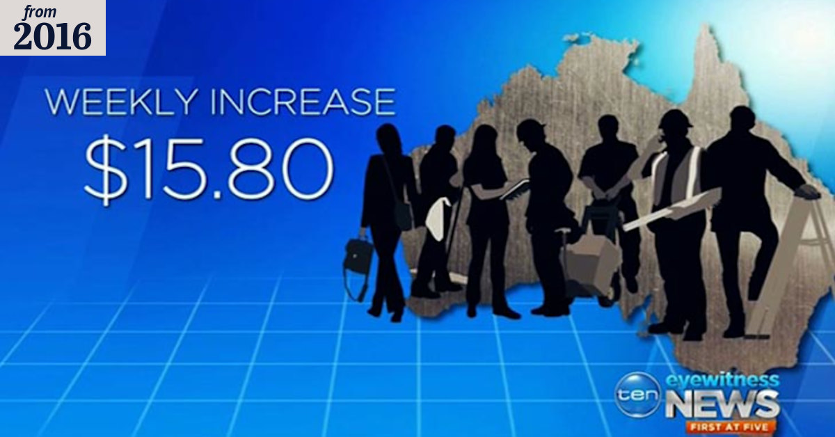 Minimum wage gets pay rise
