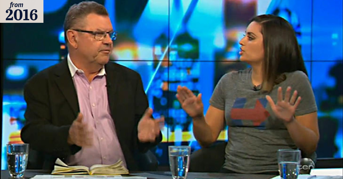 Steve Price clashes with Jamila Rizvi