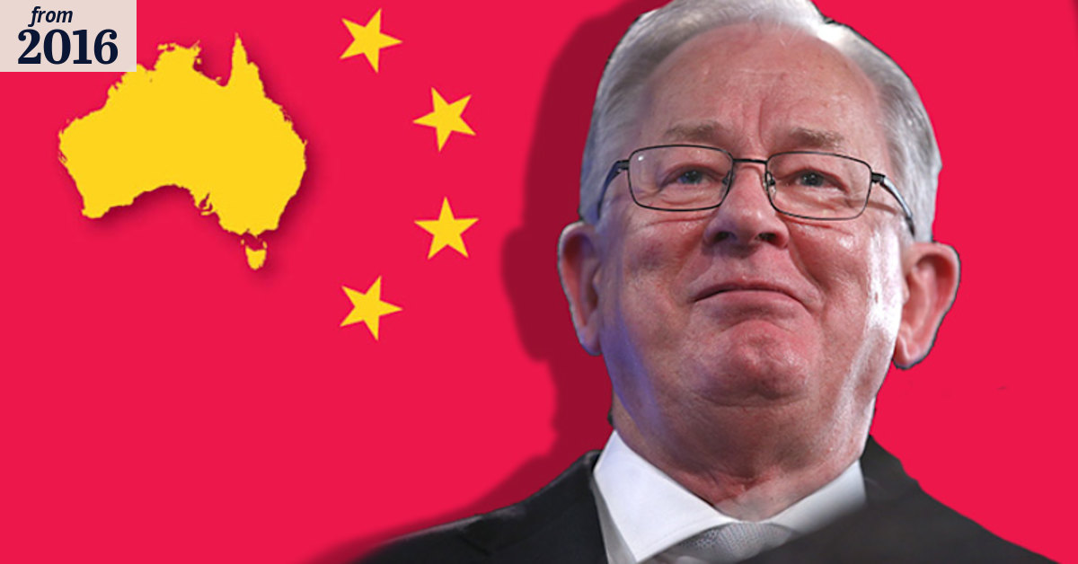 Andrew Robb's new job