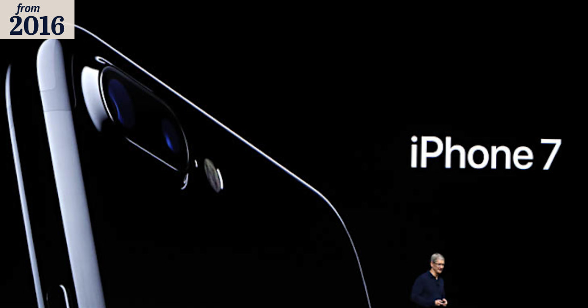 Apple unveils iPhone 7
