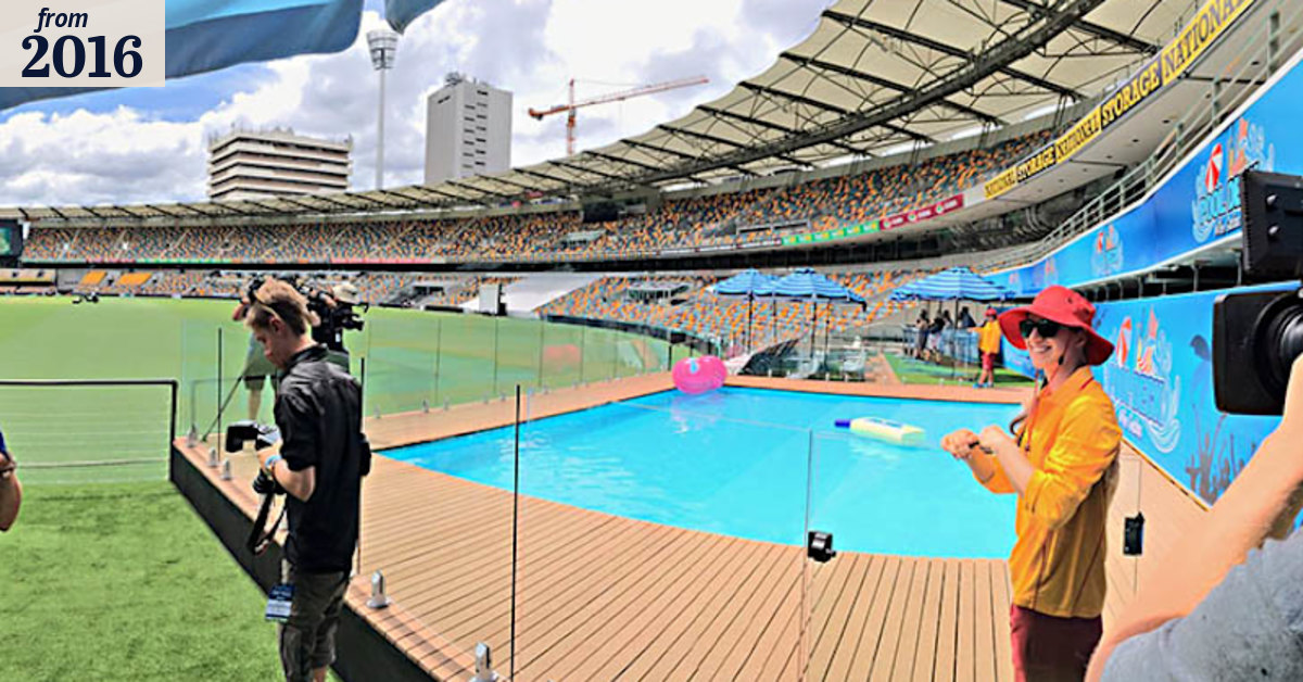 Gabba pool: time lapse