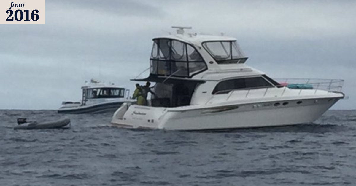 Four people escape Rottnest boat explosion