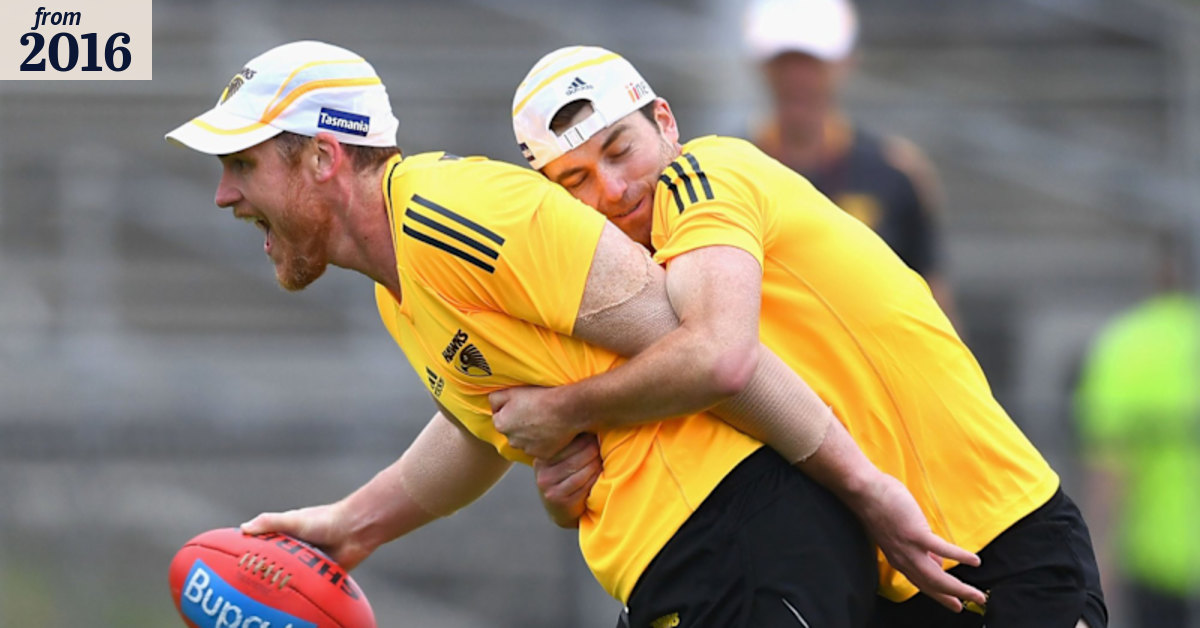 Jarryd Roughead says he's free of cancer after melanoma treatment