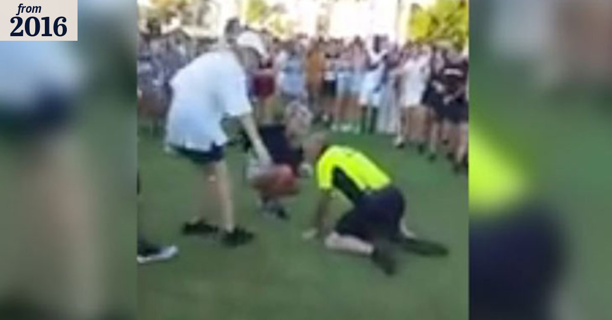 Security guard assault at Festival