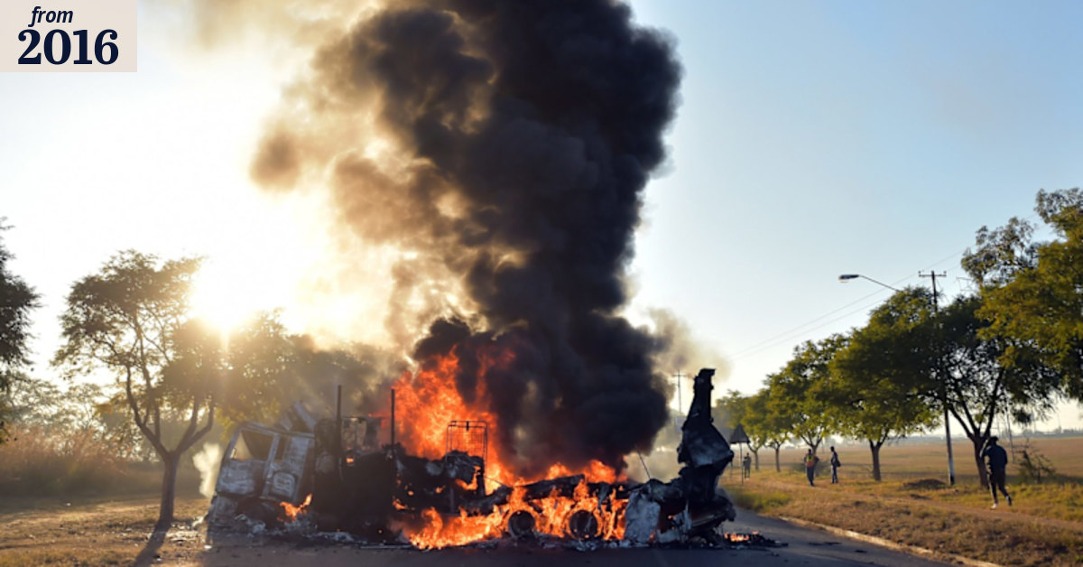 Riots in Pretoria as South Africa's discontent with the ANC reaches ...