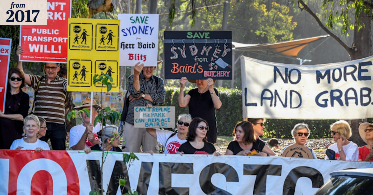 Audit office highly critical of government funding for WestConnex