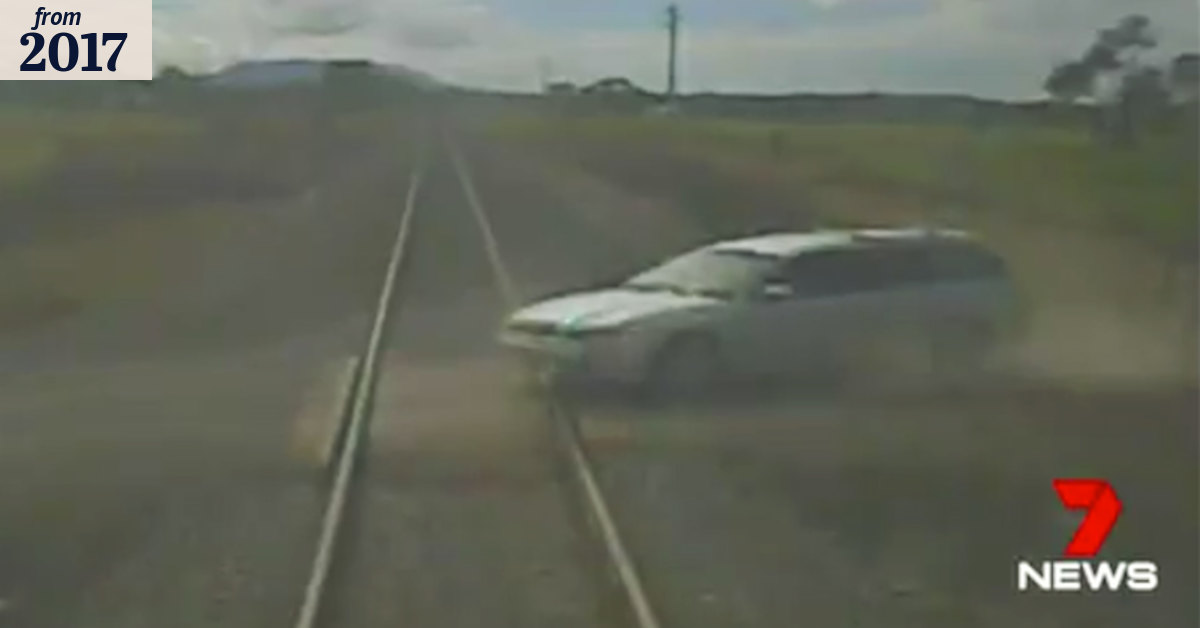 Mother fronts court over train near miss