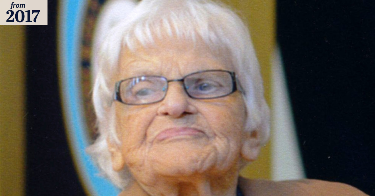 Volunteer devoted 70 years to helping the blind