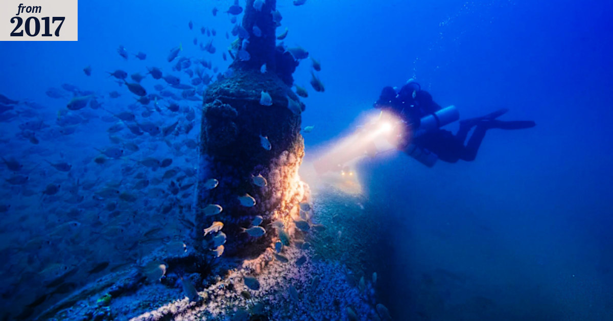 Divers create 3D model of mini-sub M-24 sunk after Sydney Harbour raid
