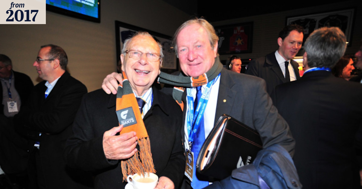 Harry Beitzel, former AFL/VFL broadcaster and umpire, dies at 90