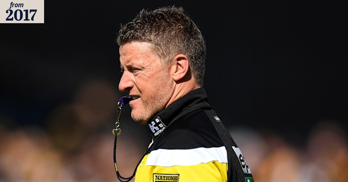 The making of Damien Hardwick