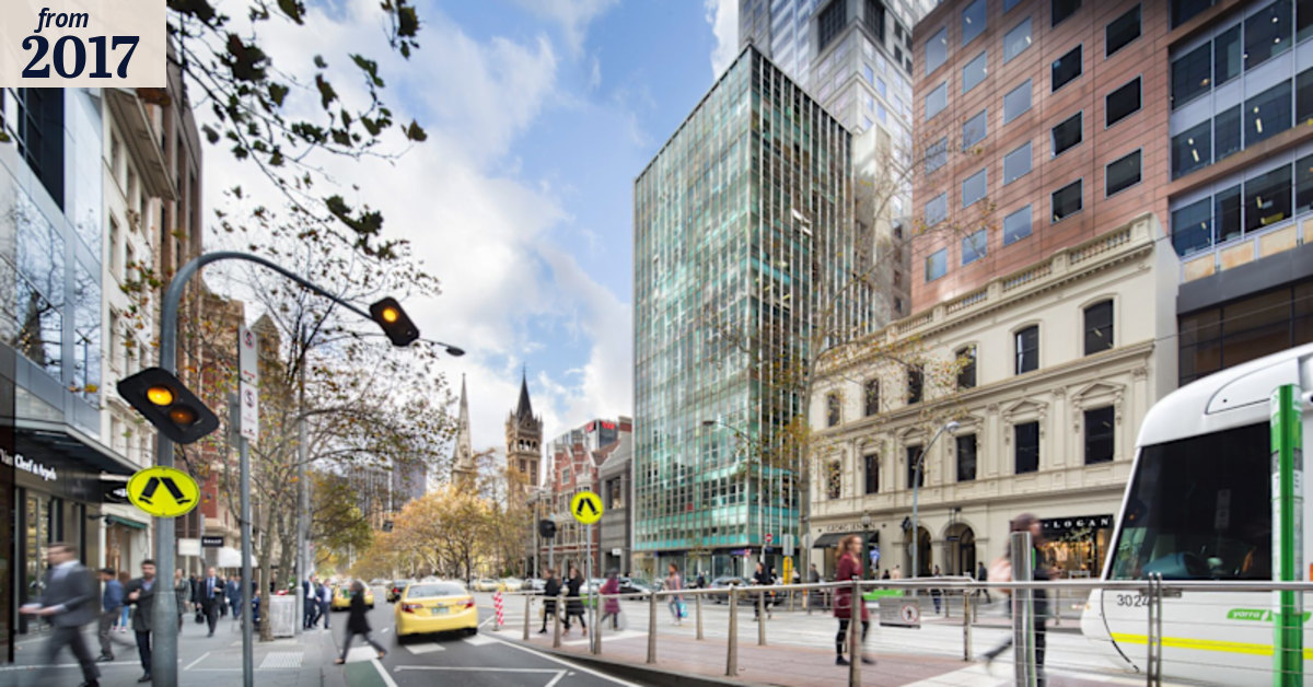 Premium turnover at 100 Collins as Melbourne catches up with Sydney