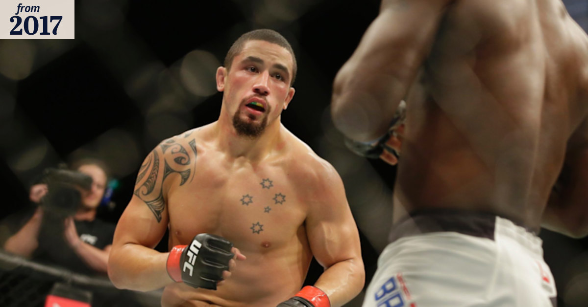 Whittaker ready for his date with the UFC's alligator