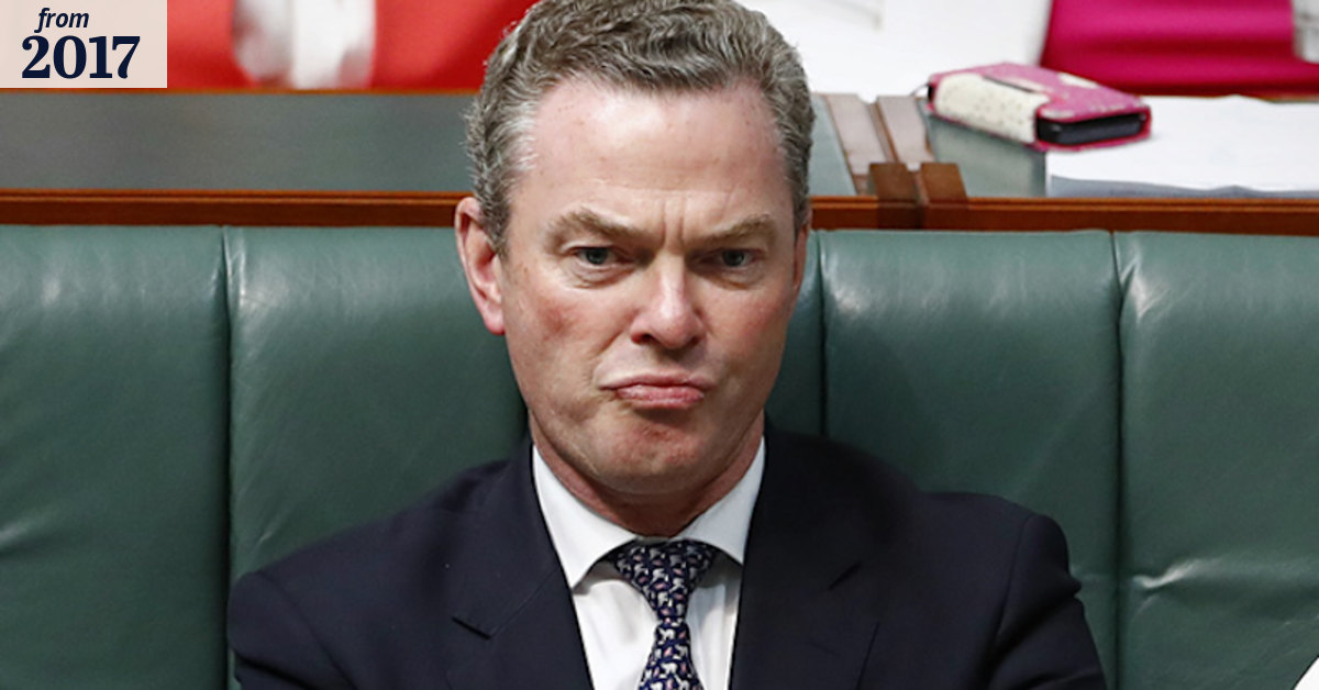 Pyne's criticism of colleagues