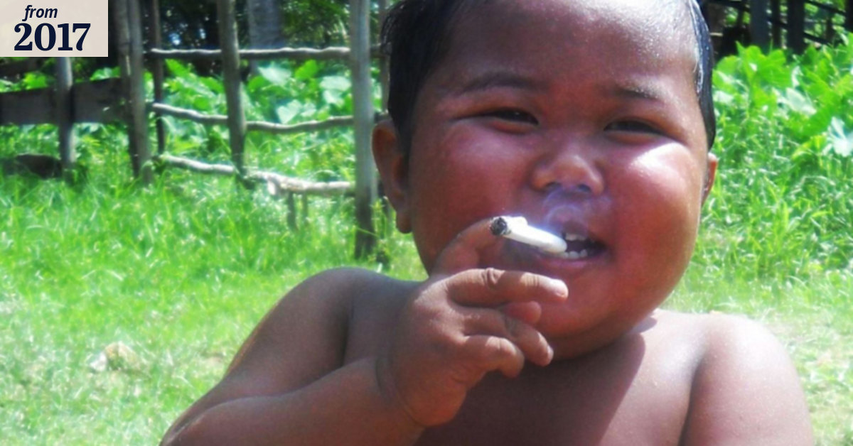my son smokes cigarettes Indonesia's 'smoking baby' kicked his habit but the battle against tobacco  rages on