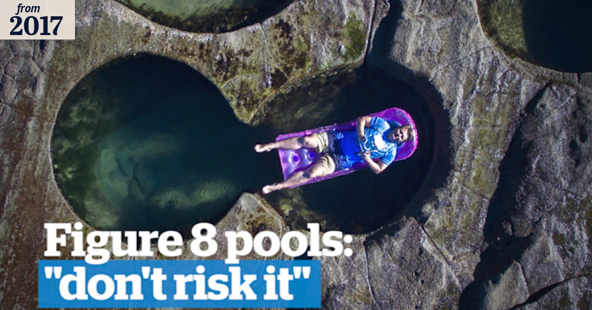Figure 8 pools: 'don't risk it'