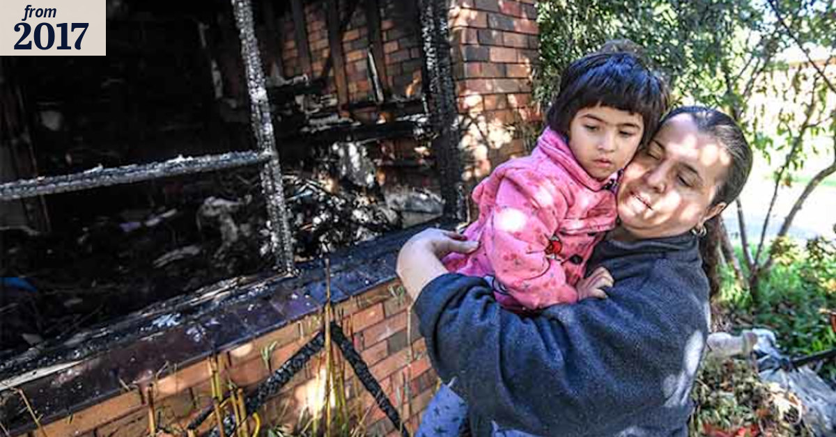 Candle causes Springvale unit fire